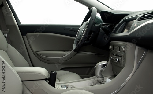 Business sedan interior