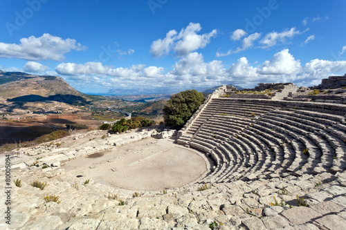 Принти на полотні Segesta, greek theathre