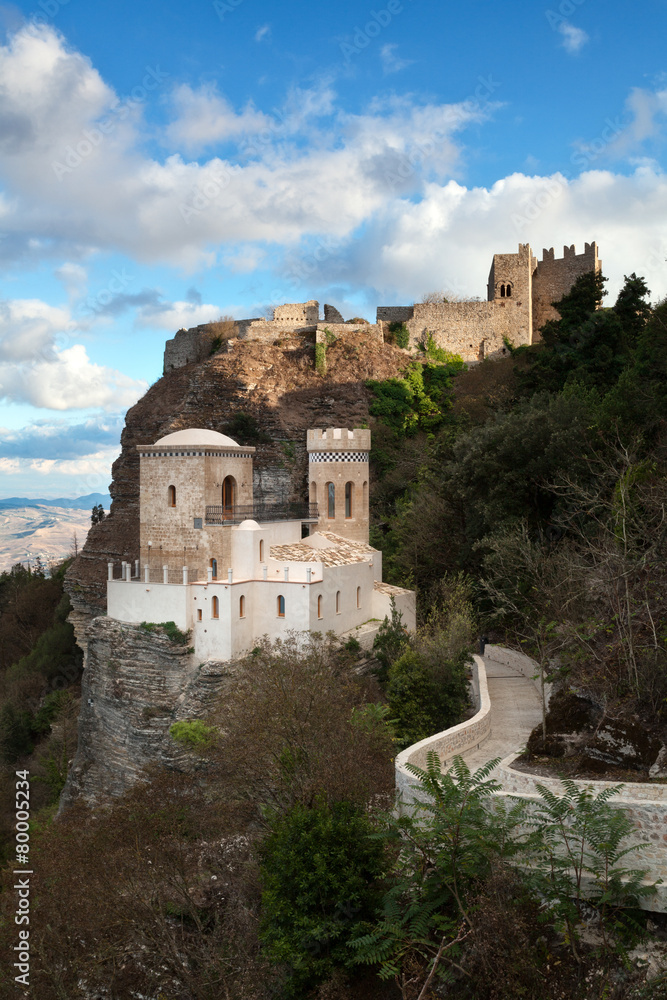Pepoli castle, Erice, Sicily