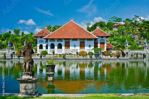 Ujung Water Palace showplace in Karangasem Regency. Bali, Indone