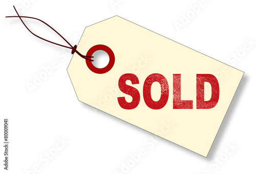 Sold Tag