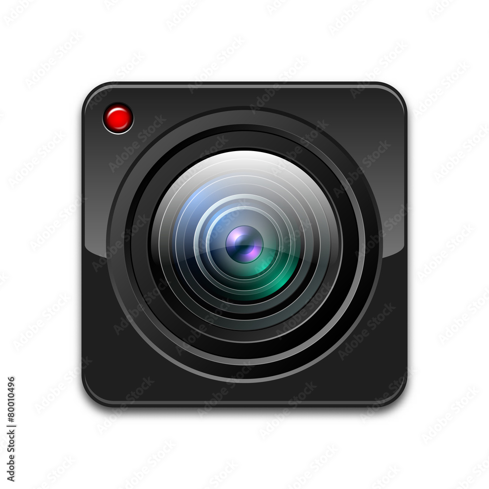 Vector camera icon Vector camera icon