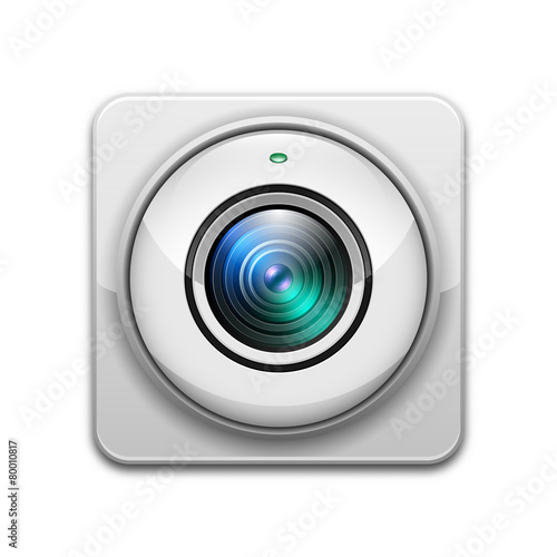 Vector web camera icon