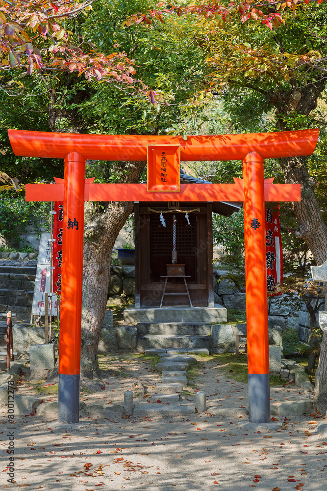 Kitano shrine in Kobe, Japan