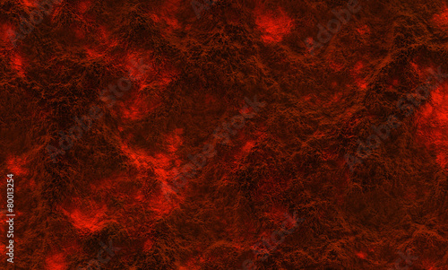 eruption volcano. solidified red fire lava texture
