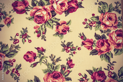 Fototapeta Naklejka Na Ścianę i Meble -  classic wallpaper seamless vintage flower background