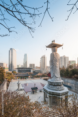  Bongeunsa temple, Seoul, Korea