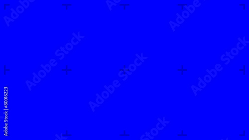 Blue Screen with markers for video compositing