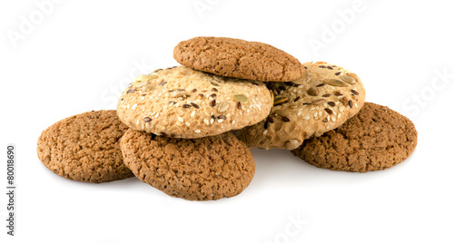 Cookie with seeds