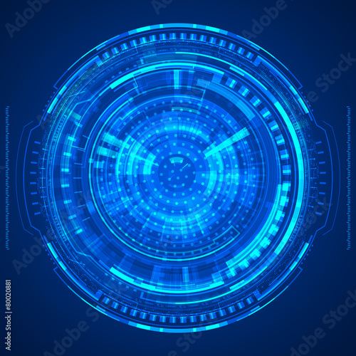 Wallpaper Mural Abstract technology background Torontodigital.ca