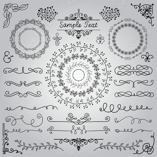 Hand Drawn Design Elements