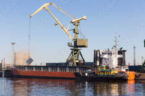 ship for the carriage of bulk cargoes © sergeevspb
