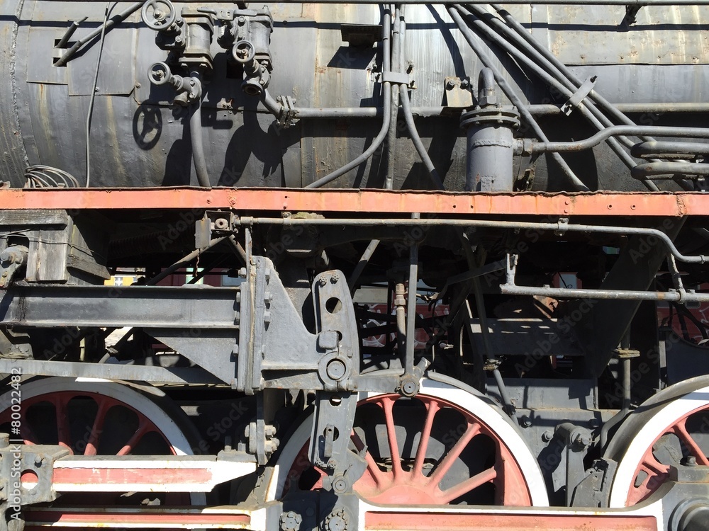 Fototapeta premium Historic steam engine