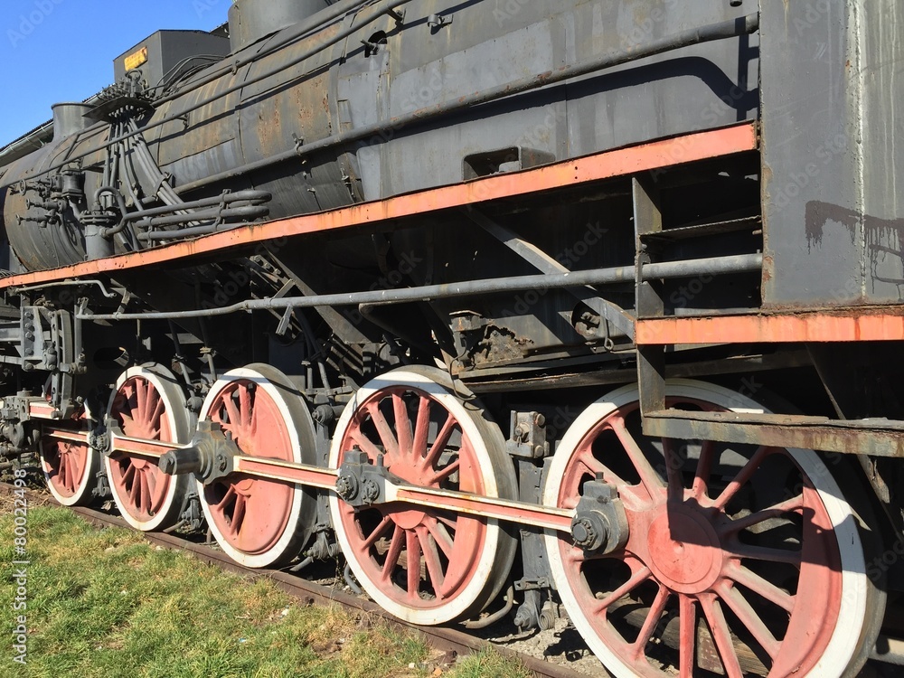 Historic steam engine