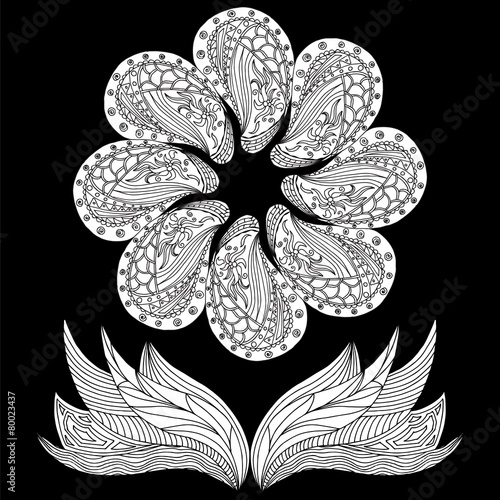 Doodle flower