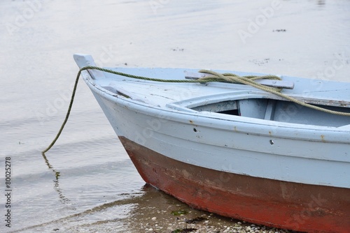 boat on a mooring
