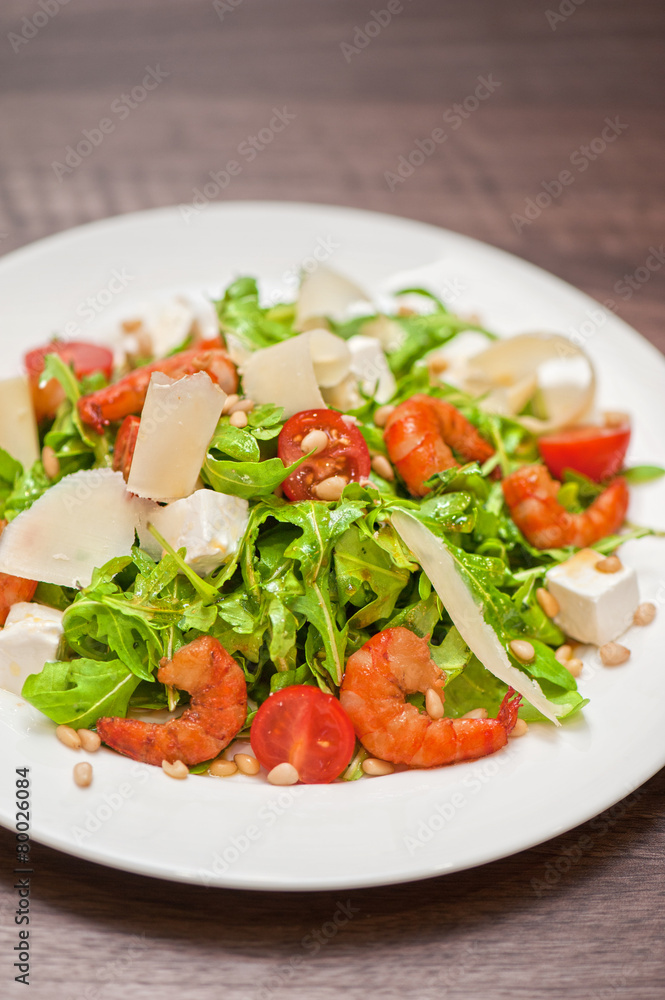 shrimp vegetable salad