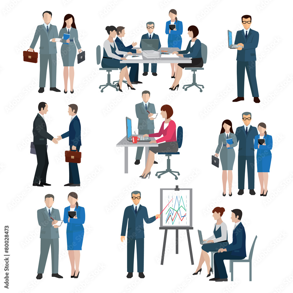Office Worker Set Office Worker Set