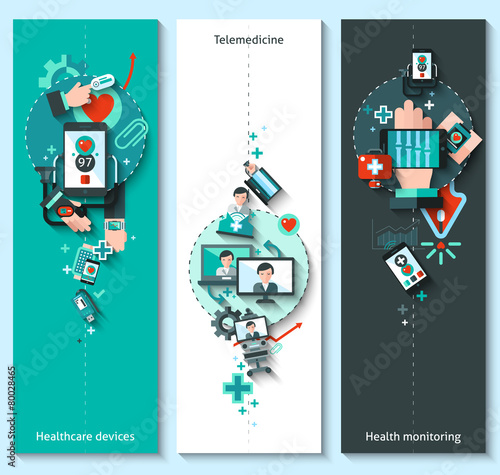 Digital Medicine Banners Vertical