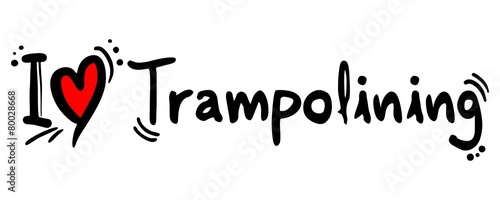 Trampolining love