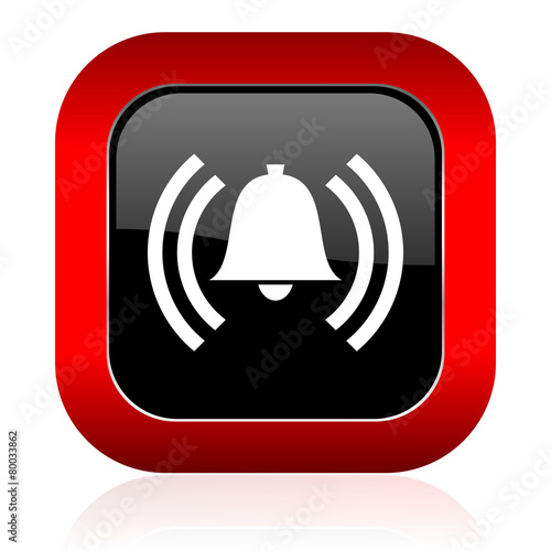 alarm icon alert sign bell symbol