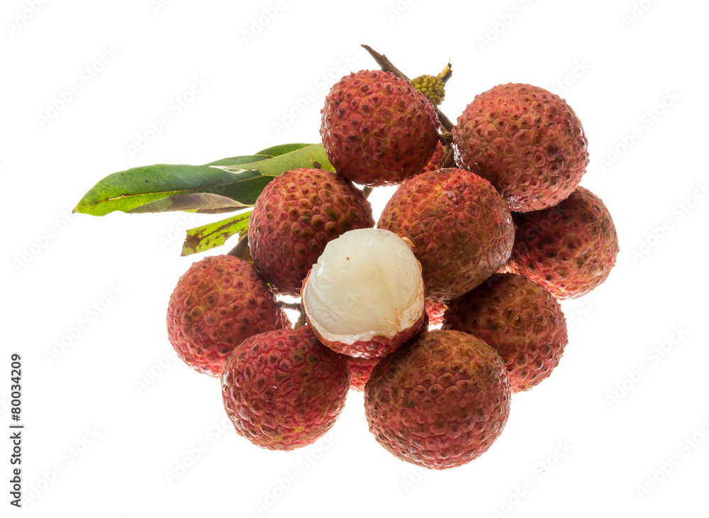 Asian fruit lychee Asian fruit lychee