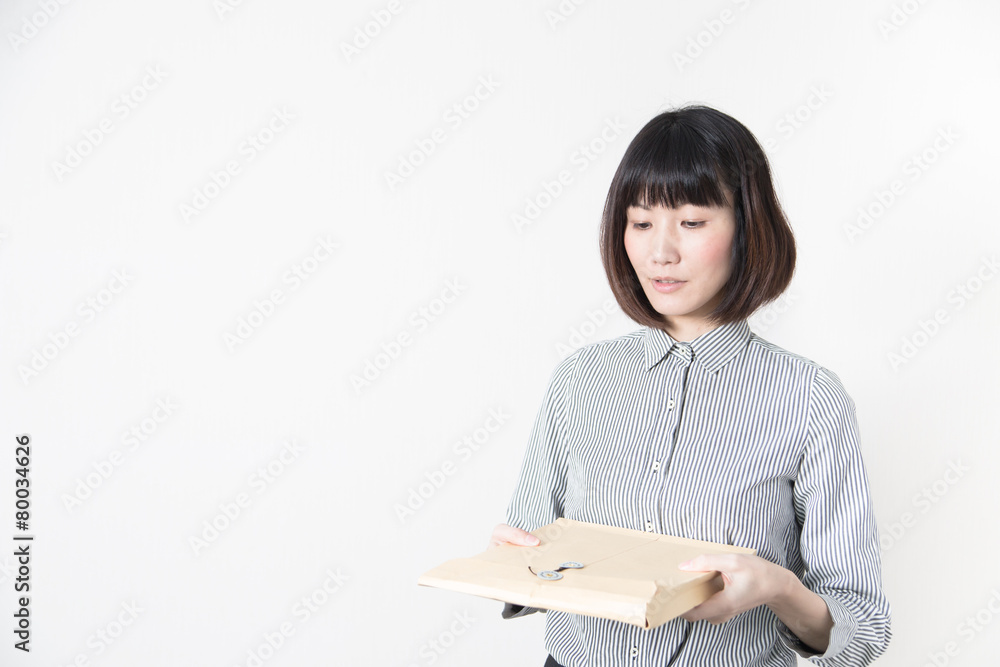 白バックOLポートレート