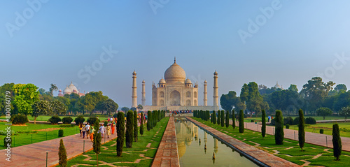 Taj Mahal. Indian palace photo