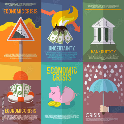 Economic Crisis Poster