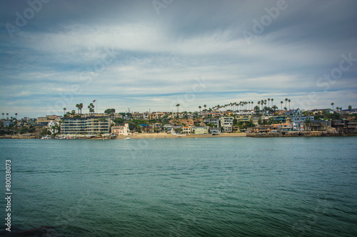 View of Corona del Mar from Jetty View Park, in Newport Beach, C