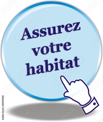 bouton assurez votre habitat