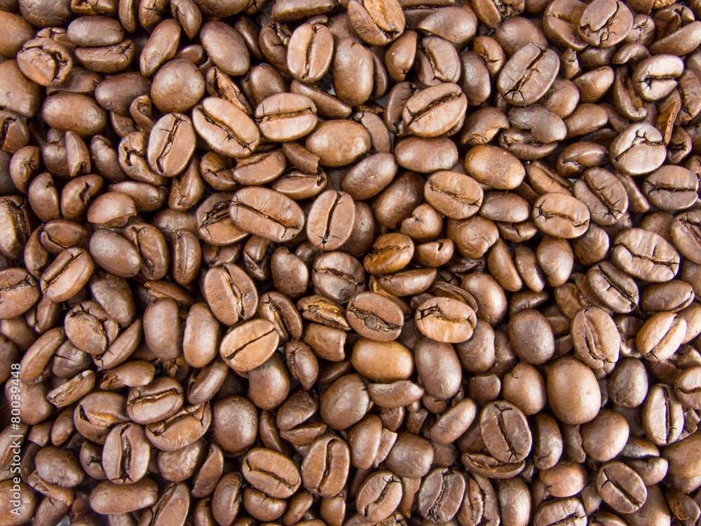 coffee beans background view from above coffee beans background view from above