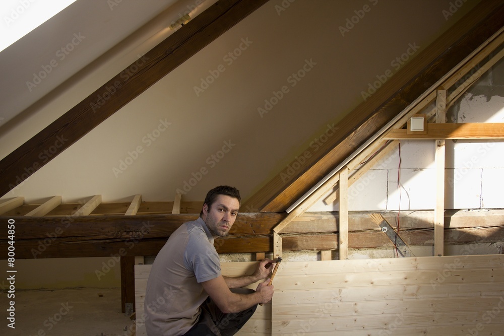 Reconstruction of the attic
