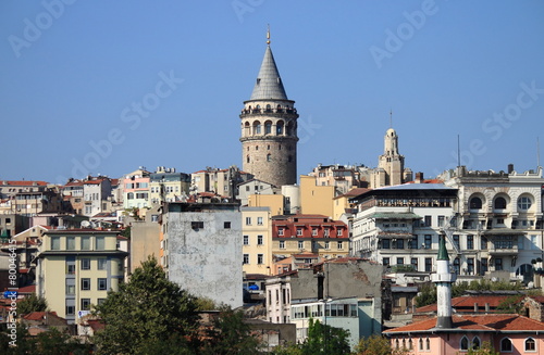 Galata Tower in Istanbul, Turkey