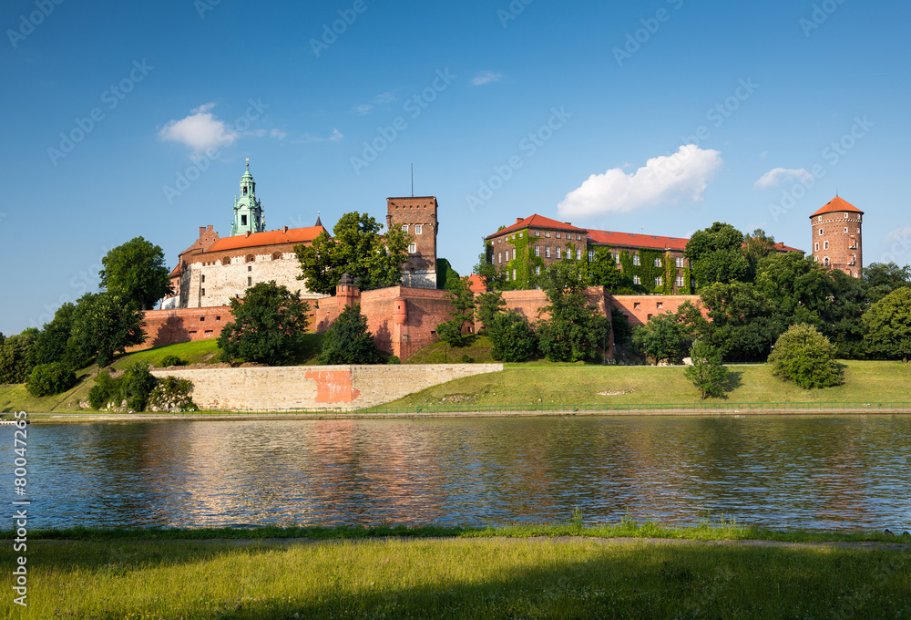 Naklejka premium Wawel Castle, Cracow, Poland