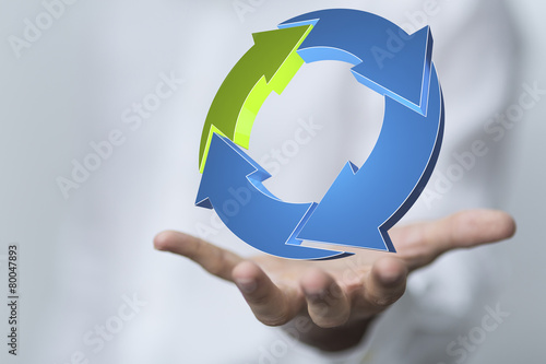 circle arrow