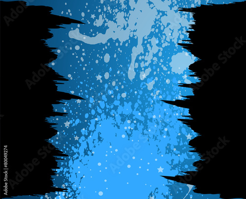 Blue Grunge background