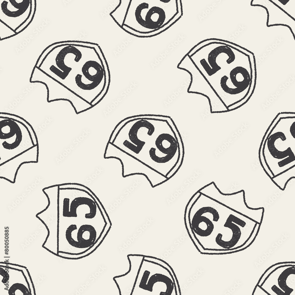 doodle signs seamless pattern background doodle signs seamless pattern background