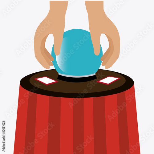 Gipsy design, vector illustration.
