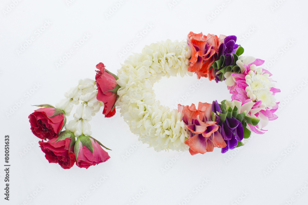 Thailand Garland isolated Thailand Garland isolated
