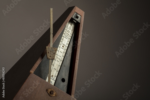 Quadro su tela Vintage metronome