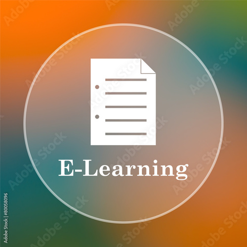 E-learning icon