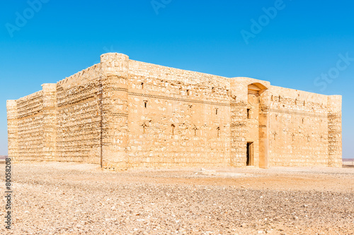 Qasr Kharana in present-day eastern Jordan