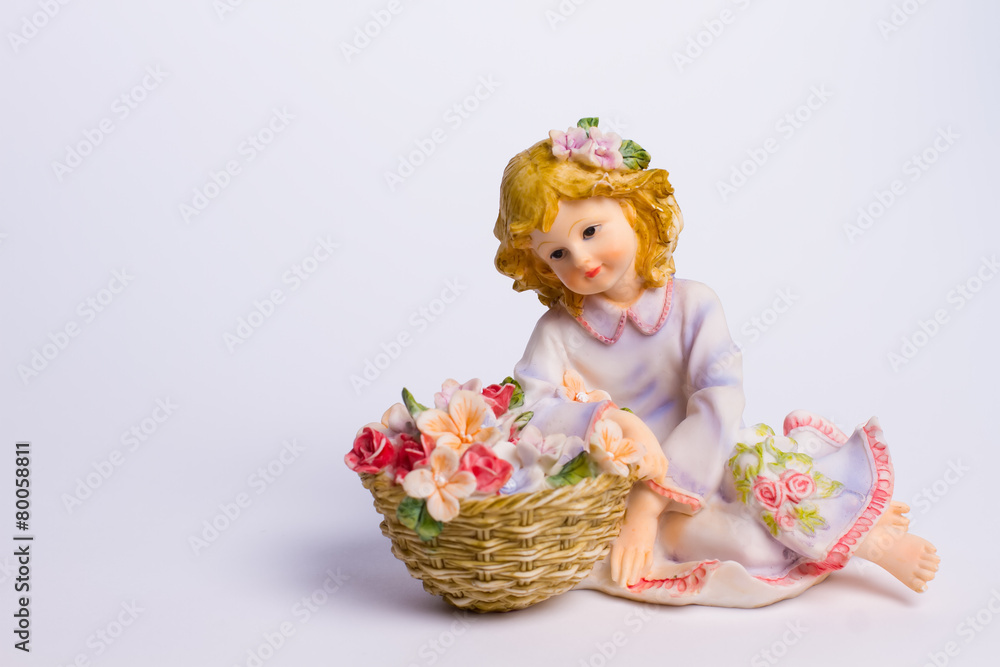 Gentle ceramic girl Gentle ceramic girl