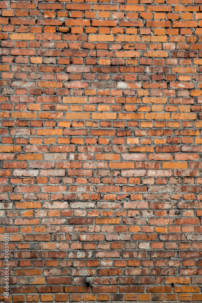 Obraz premium Ceglana ściana