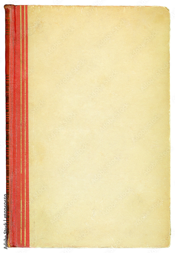 Old book cover