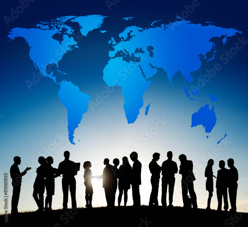 Wallpaper Mural World Global Cartography Globalization Earth Concept Torontodigital.ca