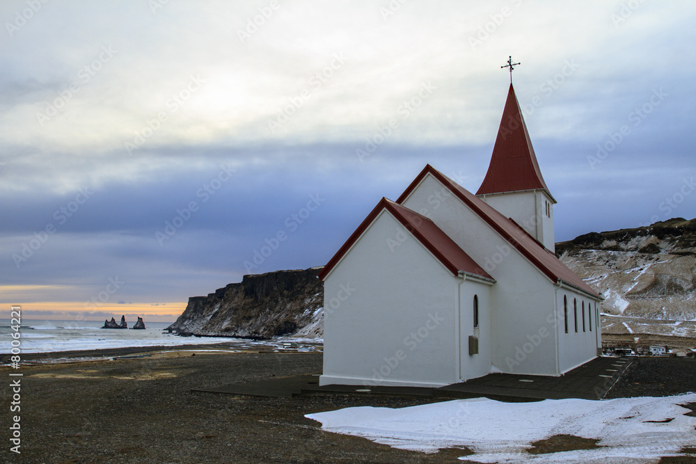 Islanda, chiesa di Vik