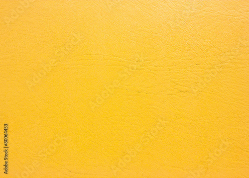 Yellow leather background.