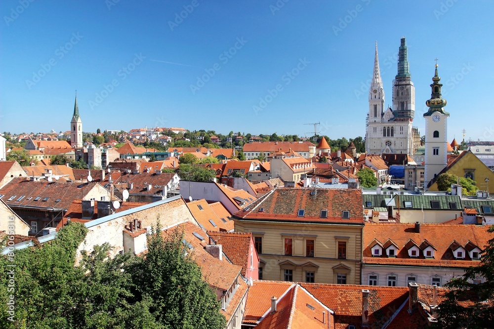 Capital of Croatia Zagreb, Upper town